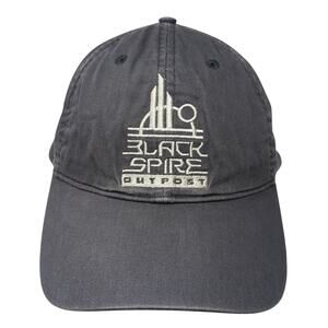 Black Spire Outpost Strapback Hat Gray One Size Star Wars Galaxy's Edge
